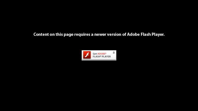 Get Adobe Flash player